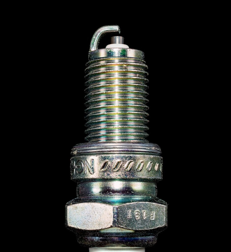 spark plug, ignition, metal